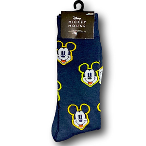 3/$20 Mickey Mouse Faces Disney Funny Novelty Crew Socks - NWT